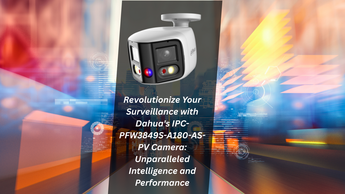 Revolutionize Your Surveillance with Dahua's IPC-PFW3849S-A180-AS-PV Camera: Unparalleled Intelligence and Performance