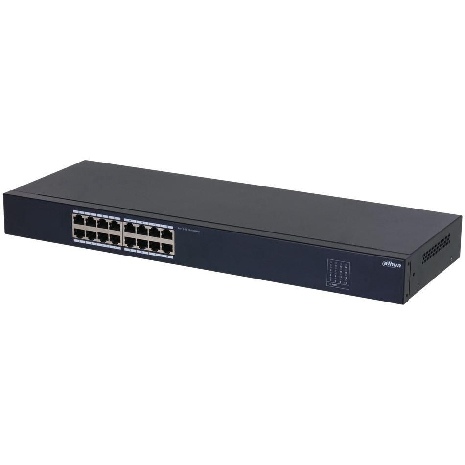 DAHUA SF1016  16-Port Unmanaged Ethernet Switch
