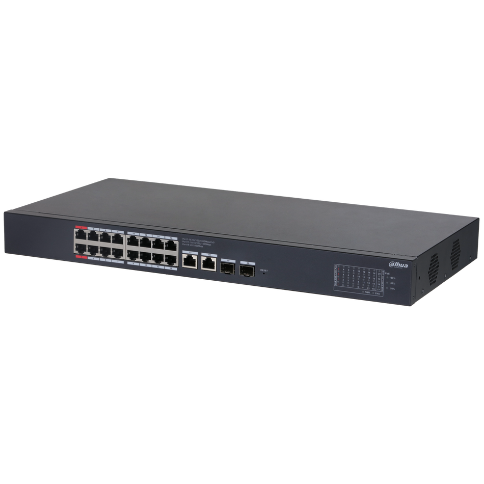 DAHUA CS4220-16GT-190  20-Port Cloud Managed Desktop Gigabit Switch with 16-Port PoE