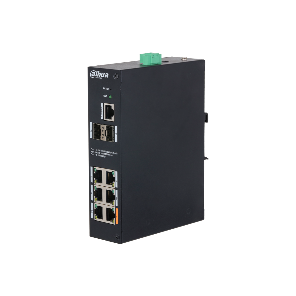 DAHUA HS4208-4GT-60 8-Port Managed Hardened Gigabit Switch with 4-Port PoE