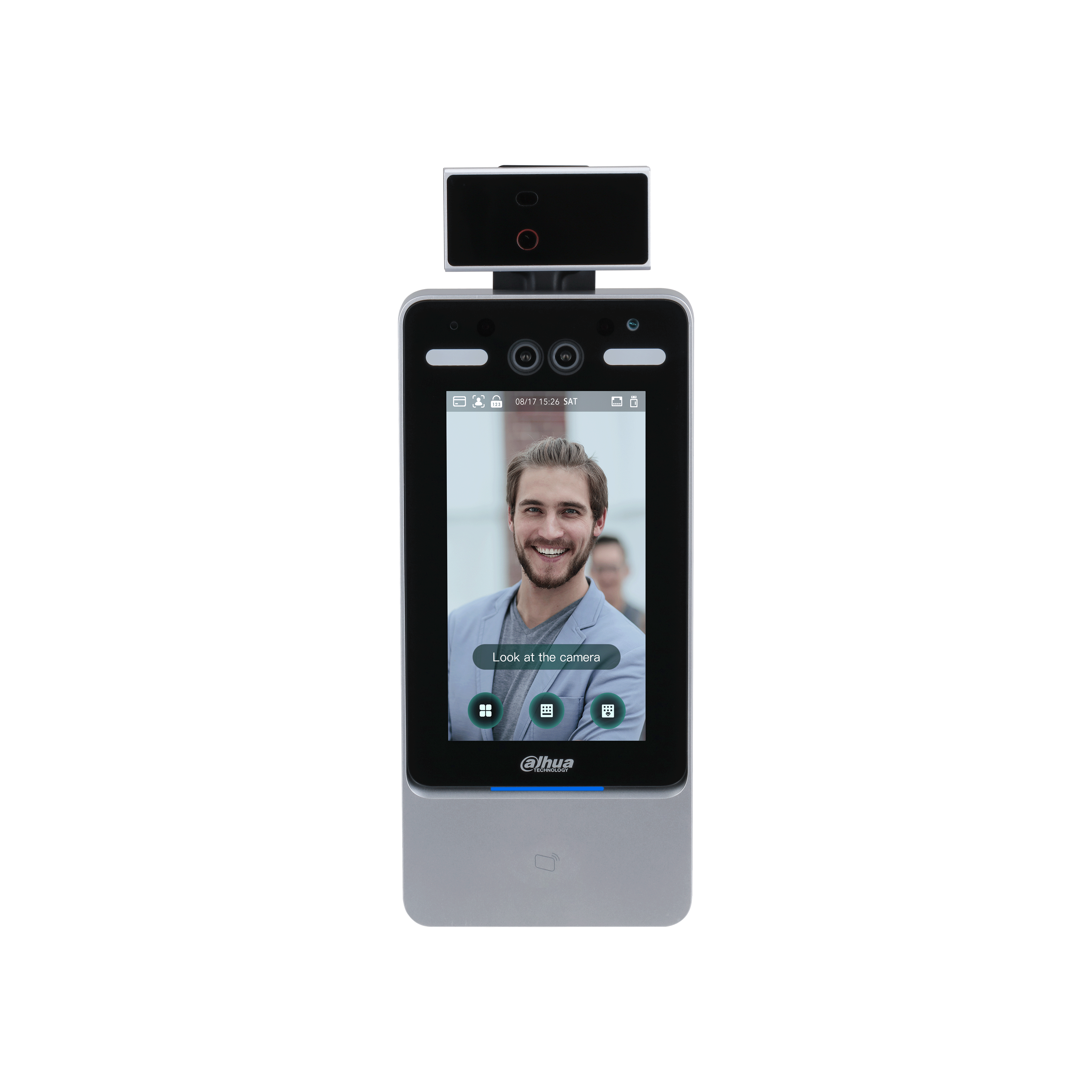 Facial Recognition Dahua Temperature Monitoring Access Control
