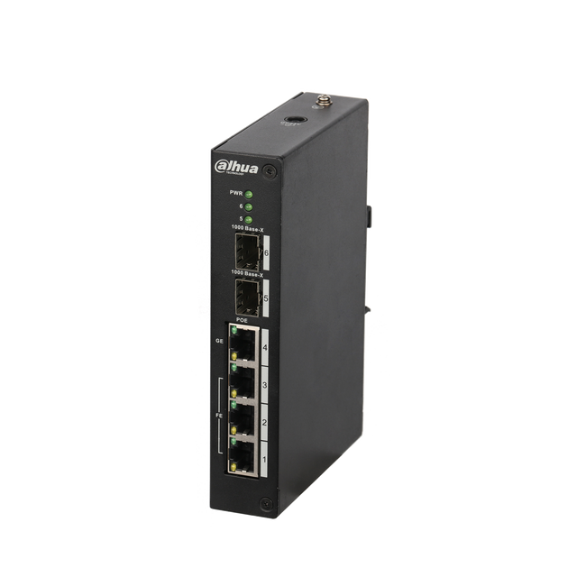 DAHUA PFS3206-4P-120 4-Port PoE Switch (Unmanaged)