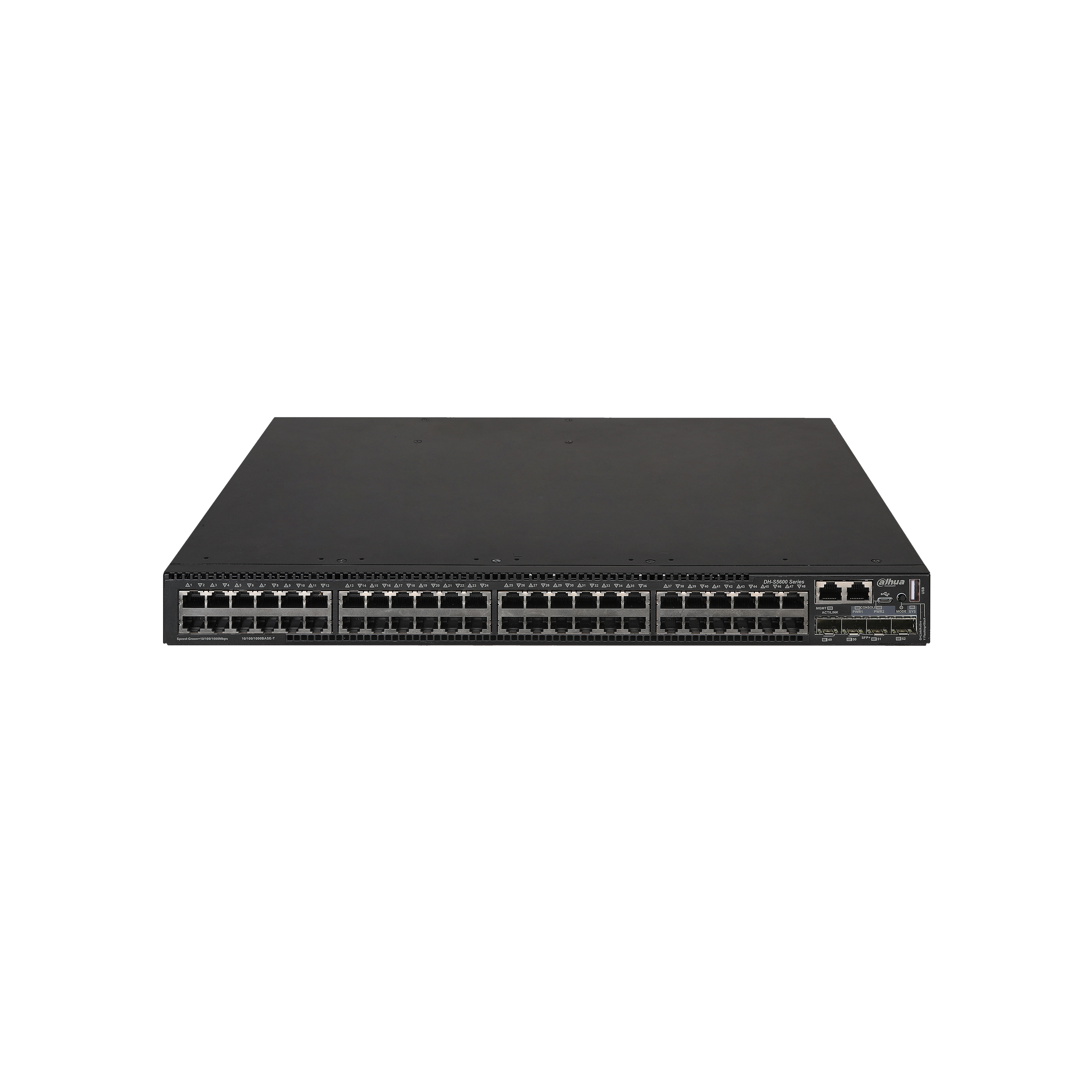 DAHUA S5600-48GT4XF L3 Managed S56 Series Switch with 48-Port RJ45 and 4-Port SFP+