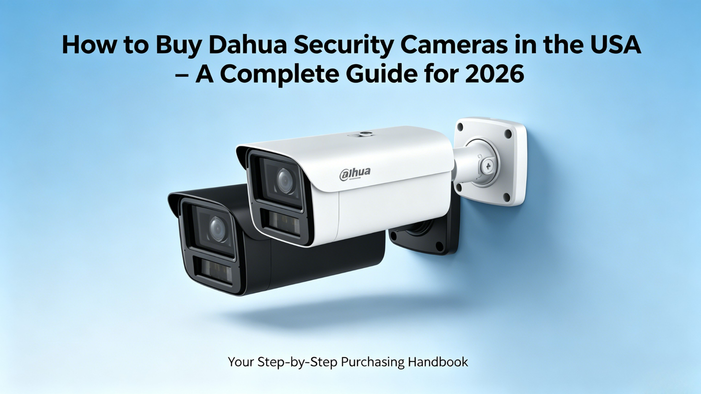 How to Buy Dahua Security Cameras in the USA – A Complete Guide for 2026