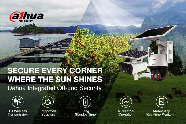 Dahua Launches 4G Solar Power Network Camera for Outdoor Application Scenarios