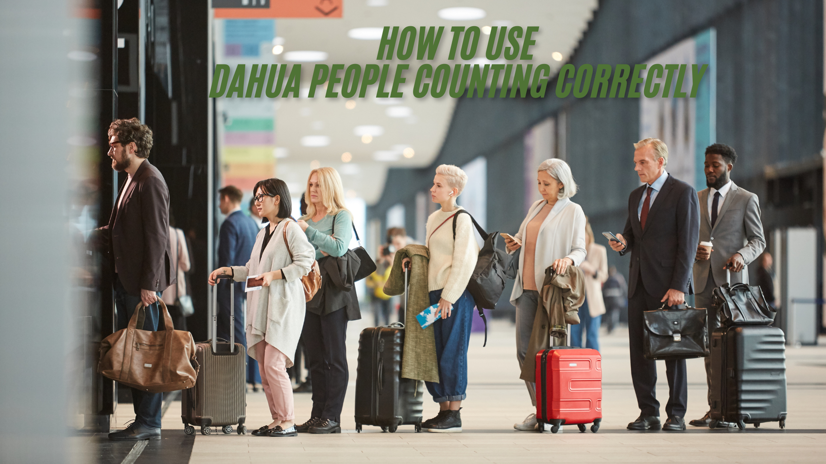 How to Use Dahua People Counting Correctly