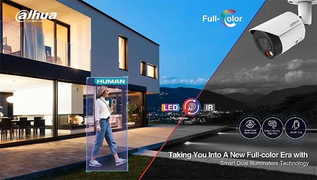 Dahua Technology Unveils New Full-color Smart Dual Illuminators Camera Series