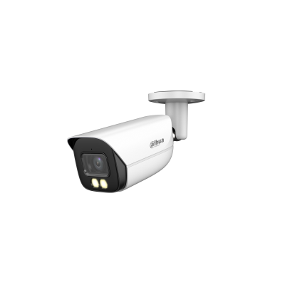 DAHUA IPC-HFW5449E-SE-LED-S2 4MP Full-color Fixed-focal Warm LED Bullet WizMind Network Camera