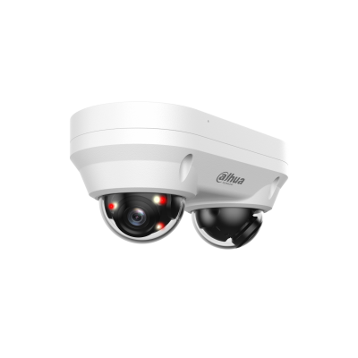 DAHUA IPC-HDBW2449F-AS-E2-IL 2X4 MP Smart Dual Light Fixed-focal Dual-Directional Dome WizSense Network Camera