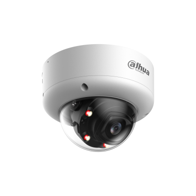 Dahua IPC-HDBW5859E1-ZHE-IL 8MP Smart Dual Light Vari-focal Vandal-proof Dome WizMind Network Camera, 2.7-12mm DC-Iris, 120dB WDR, IP67/IK10