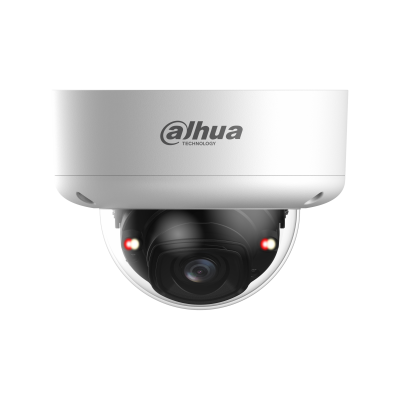 Dahua IPC-HDBW5459E1-ZHE-IL 4MP Smart Dual Light Vari-focal Vandal-proof Dome WizMind Network Camera, 2.7-12mm F1.8, 140dB WDR, IP67/IK10