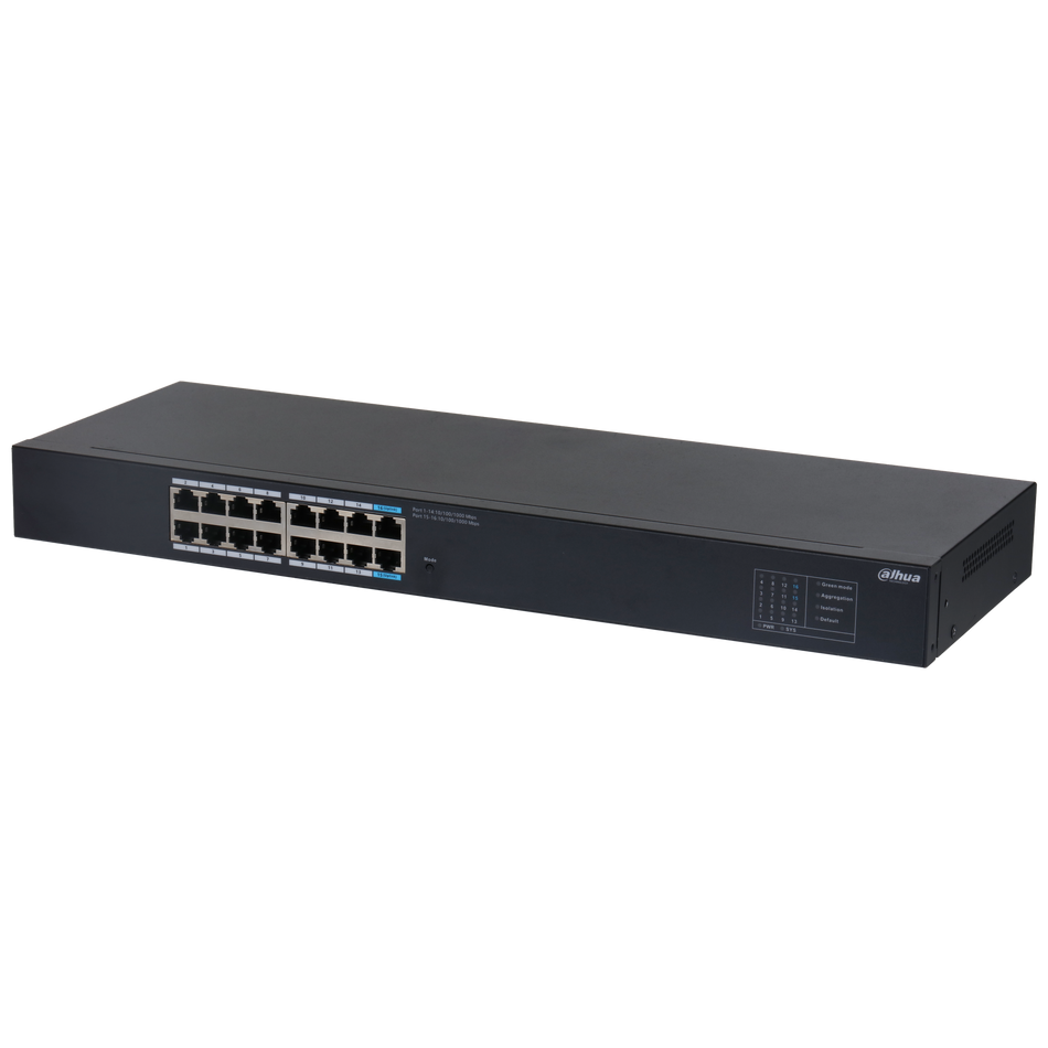 DAHUA SG1016 16-Port Unmanaged Gigabit Ethernet Switch
