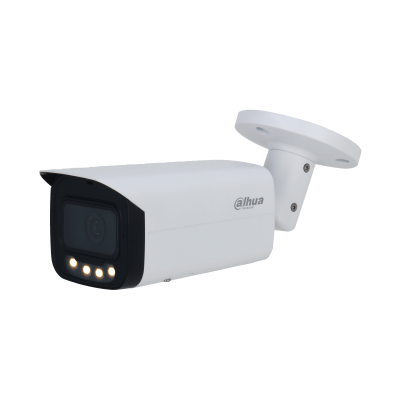 DAHUA IPC-HFW5449T-ASE-LED  4MP Full-color Fixed-focal Warm LED Bullet WizMind Network Camera