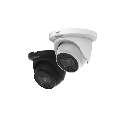 DAHUA IPC-HDW3449TM-AS-LED  4MP Full-color Warm LED Fixed-focal Eyeball WizSense Network Camera