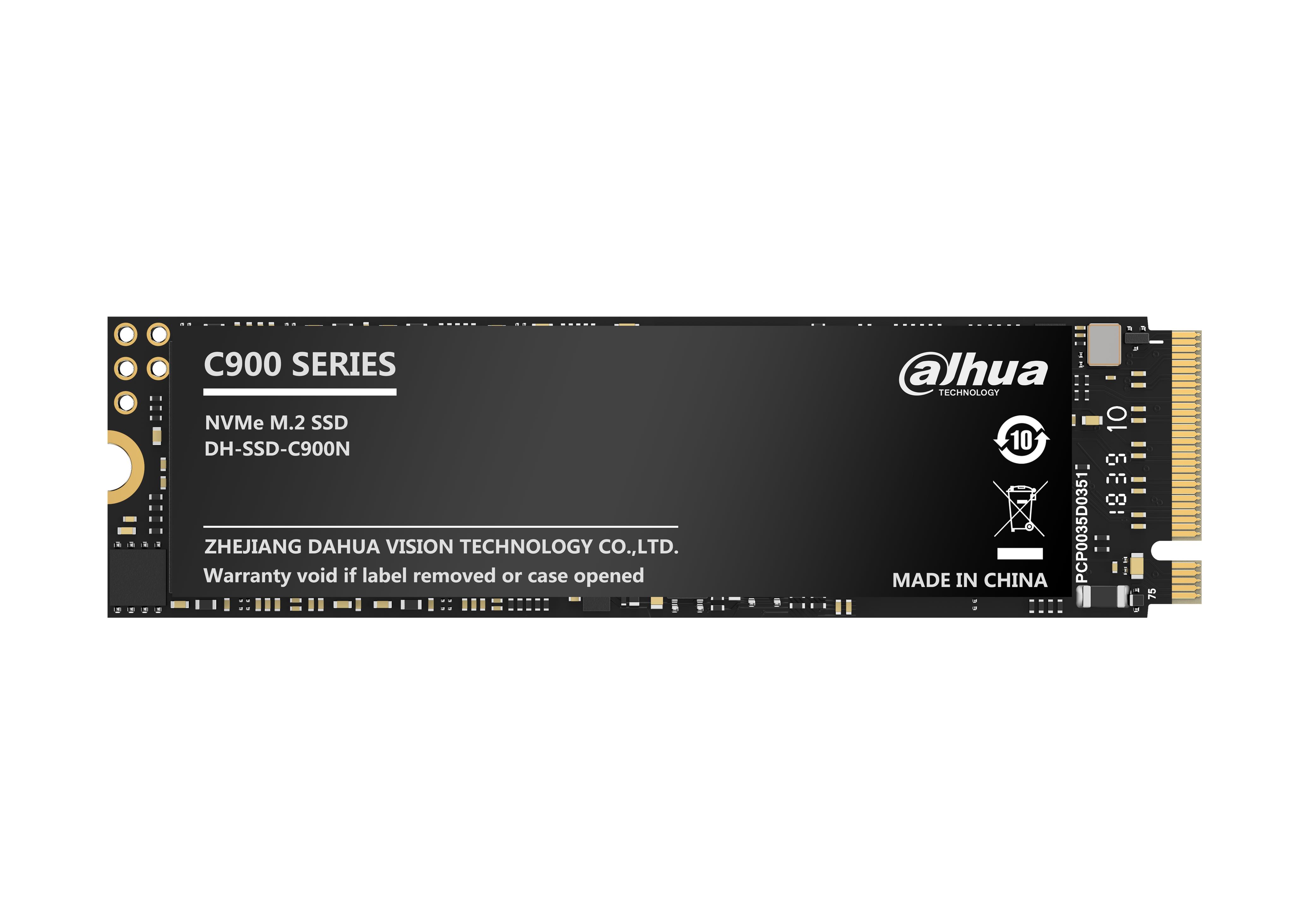DAHUA SSD-C900N512G NVMe M.2 PCIe Gen3x4 Solid State Drive