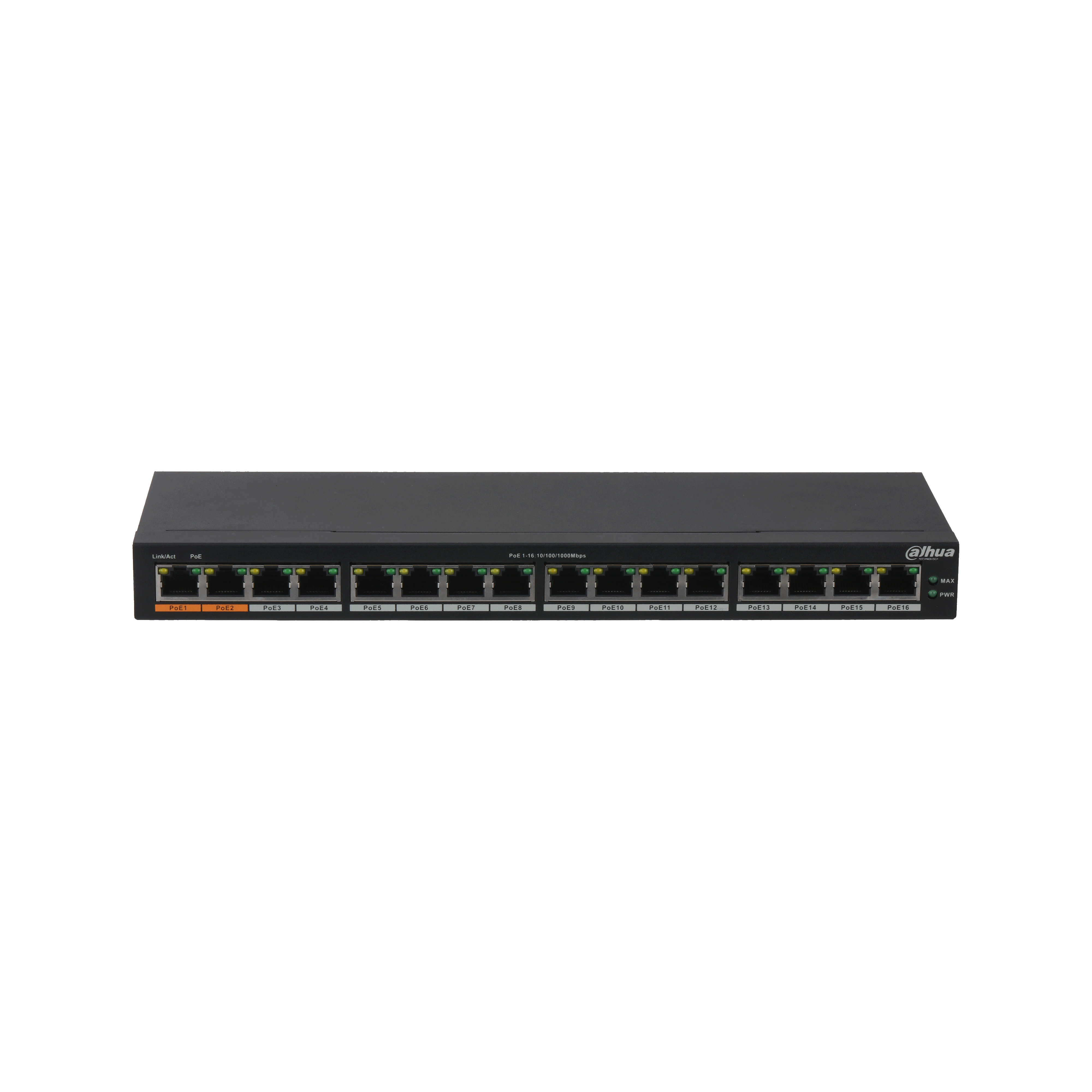 DAHUA PFS3016-16GT-190 16-Port Unmanaged Gigabit PoE Switch
