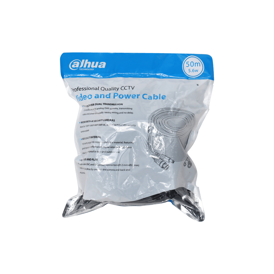 DAHUA PFM942I-50-5 CCTV Video and Power Cable