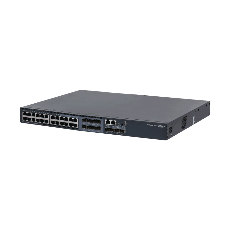 DAHUA AS5600-24GT4XF 28-Port Managed Gigabit Switch with 24-Port RJ45 and 4-Port 10G SFP+