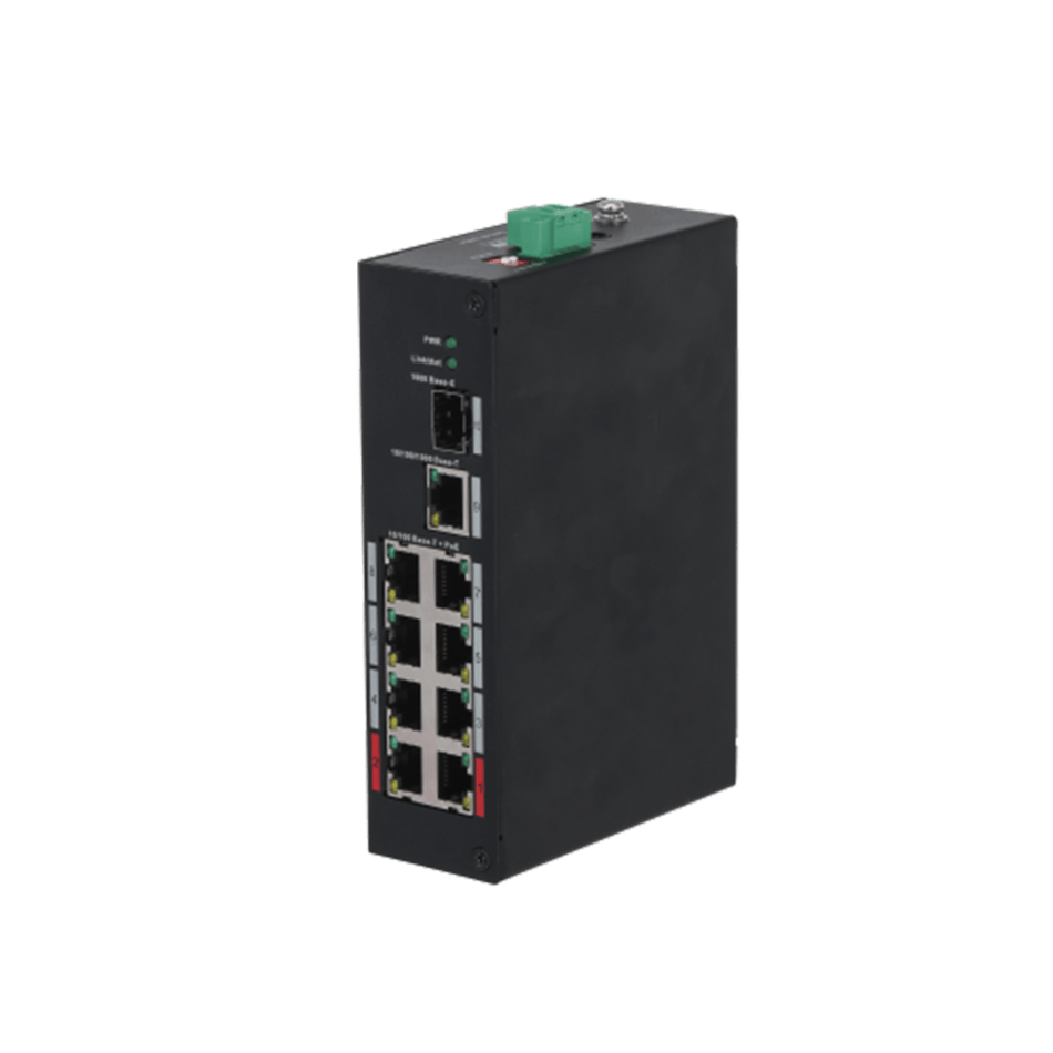 DAHUA PFS3110-8ET-96 10-Port Unmanaged Desktop Switch with 8 Port PoE