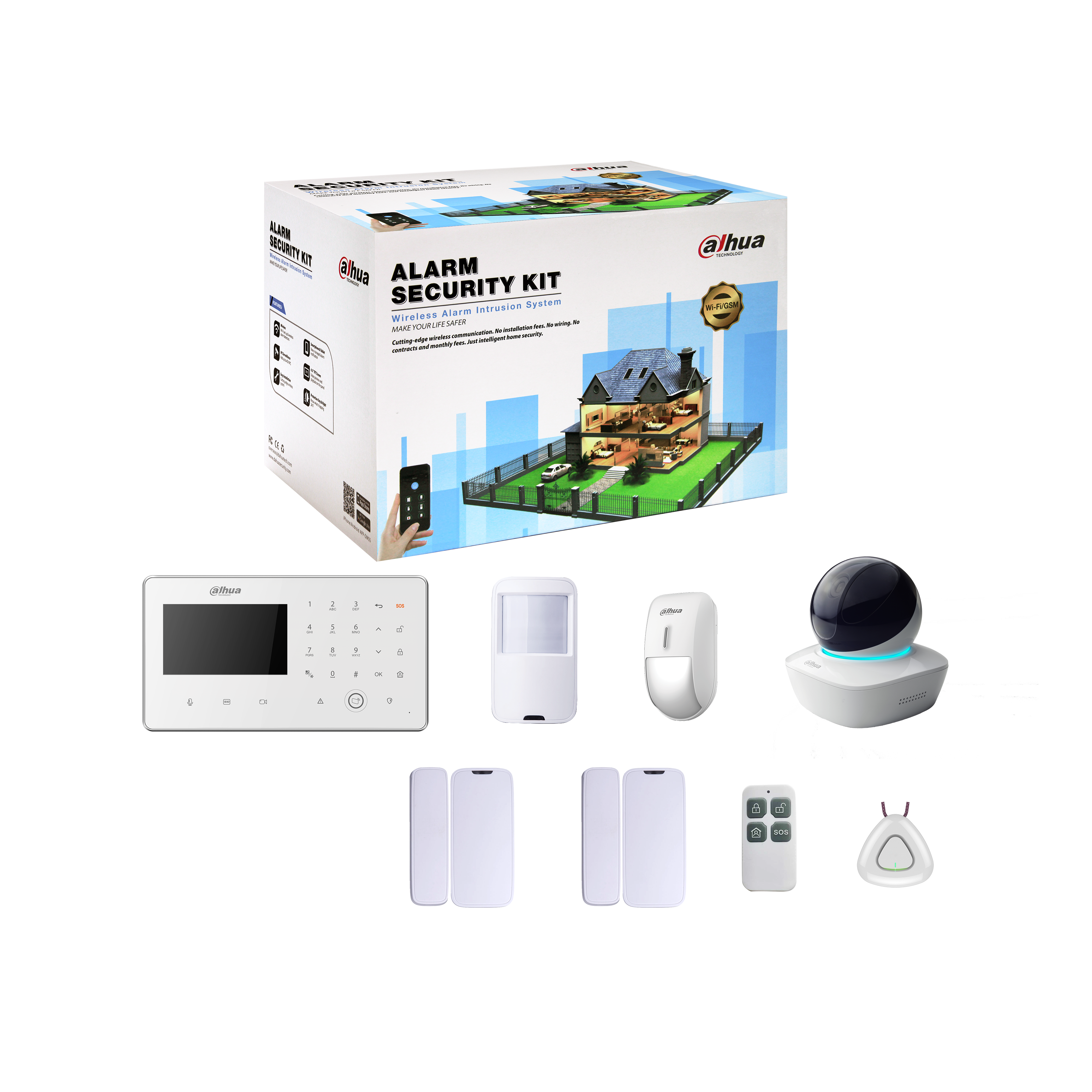 DAHUA ART-ARC5402A-W-06-A35 Alarm Security Kit