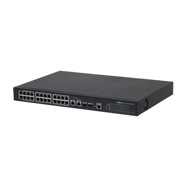 DAHUA PFS4226-24ET-240 24-port 100 Mbps + 2-port Gigabit Managed PoE Switch