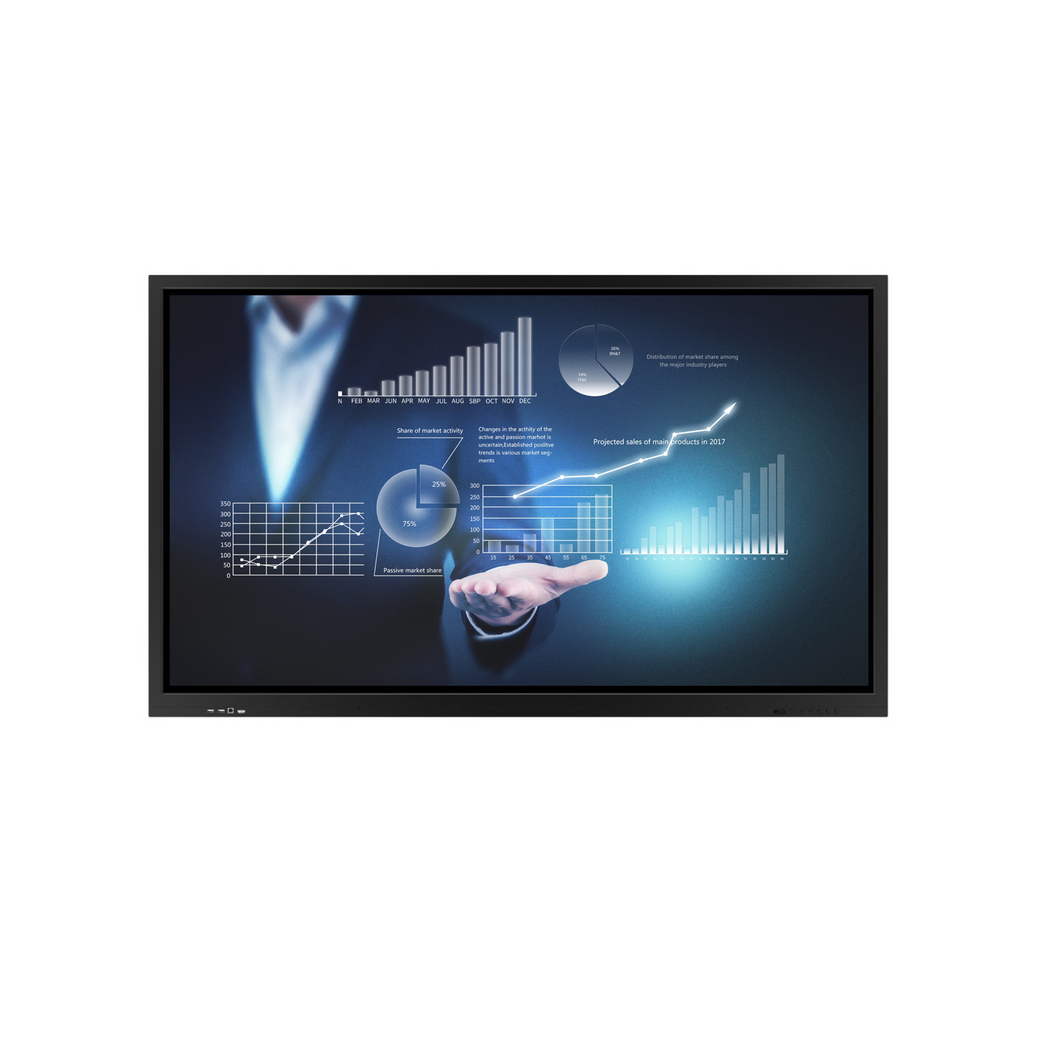 DAHUA LU75-LT400 75'' UHD Smart Interactive Whiteboard