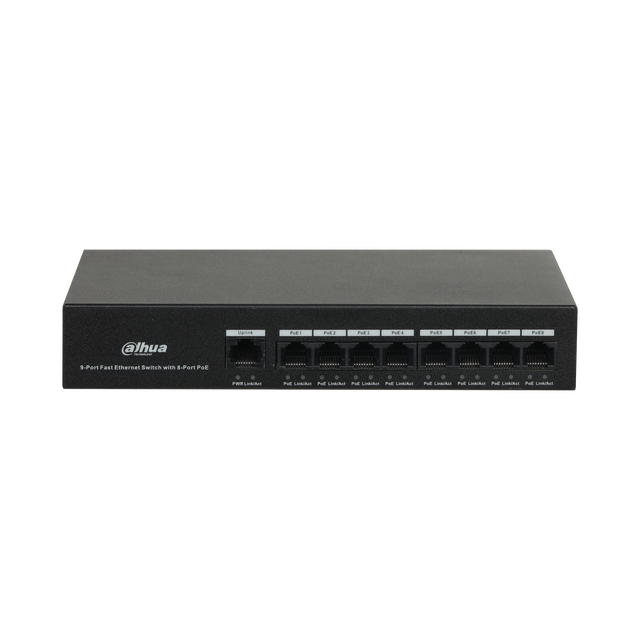 DAHUA PFS3009-8ET-65 8-Port PoE Switch (Unmanaged)