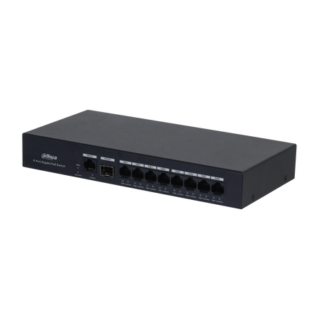DAHUA PFS3110-8GT-65 10-Port Economical Gigabit Switch with 8-Port PoE