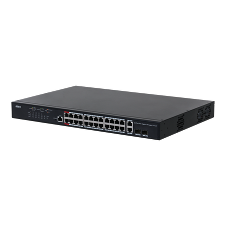 DAHUA PFS4226-24GT-370 26-Port Managed Gigabit Switch with 24-Port PoE