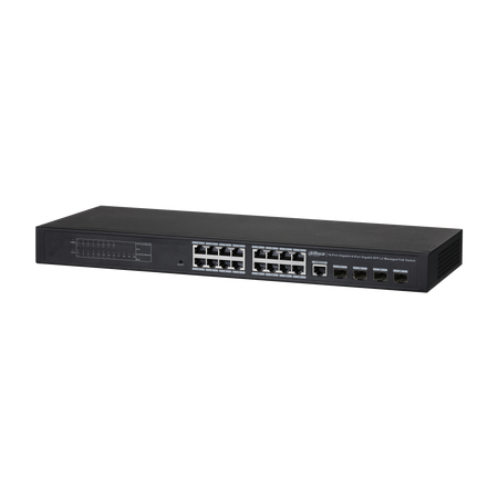 DAHUA PFS4420-16GT-240 16-Port PoE Gigabit Managed Switch