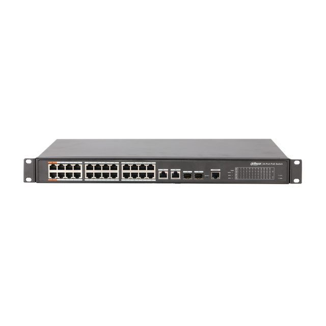 DAHUA PFSD224ET2-360D 24 Port Hi Poe Ultra Series RJ45 + 2 SFP Switch