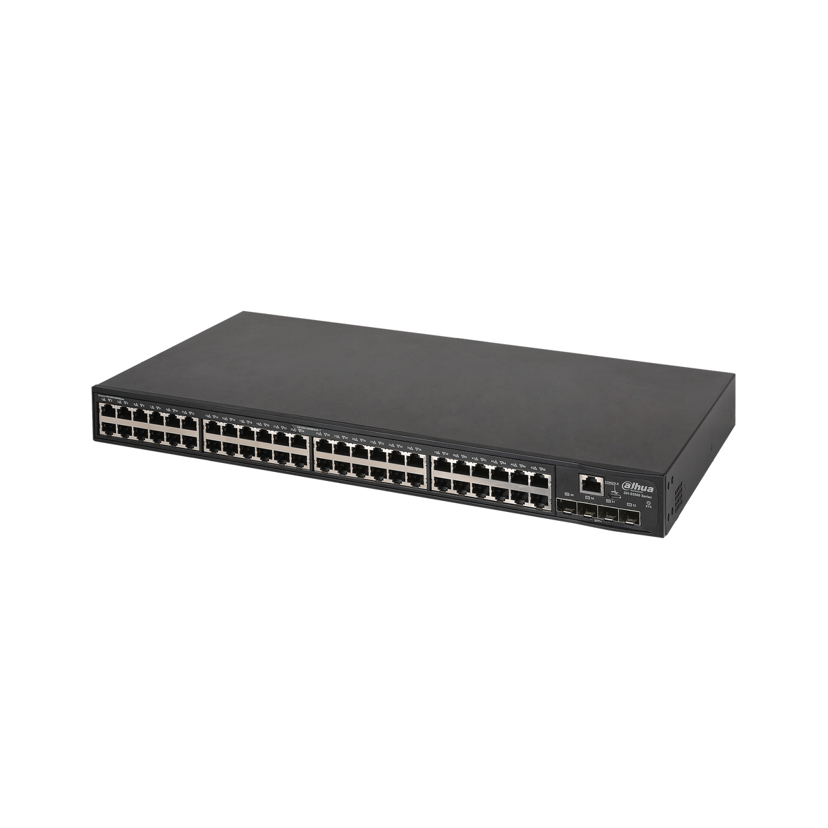DAHUA S5500-48GT4XF-E 52-Port Managed Gigabit Switch with 48-Port RJ45 and 4-Port 10G SFP+