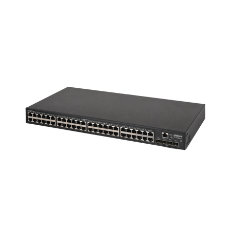DAHUA S5500-48GT4XF-E 52-Port Managed Gigabit Switch with 48-Port RJ45 and 4-Port 10G SFP+