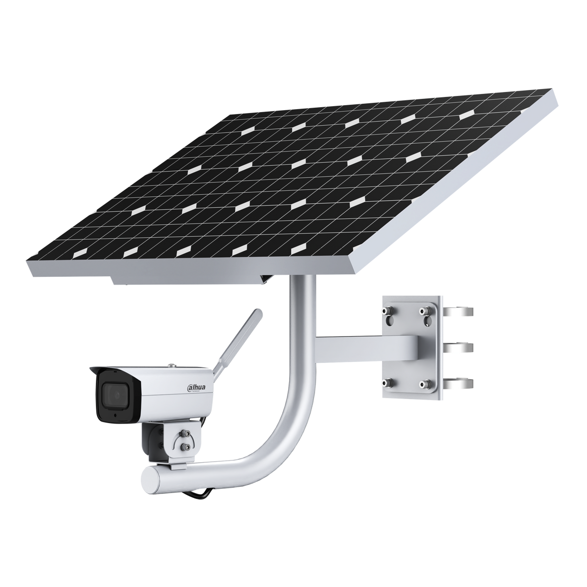 DAHUA KIT/DH-PFM378-B60-W/DH-IPC-HFW3241DF-AS-4G/DH-PFA150 Integrated Solar Monitoring System(Without Lithium Battery)