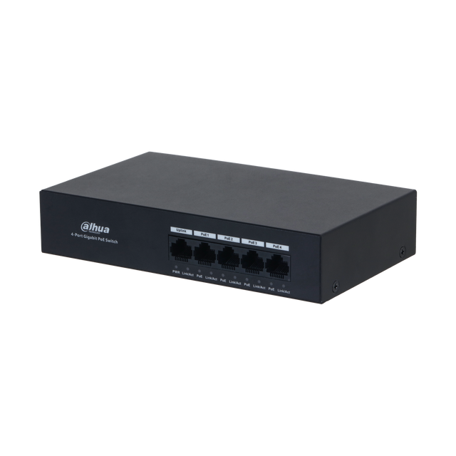 DAHUA PFS3005-4GT-36 5-Port Economical Gigabit Switch with 4-Port PoE